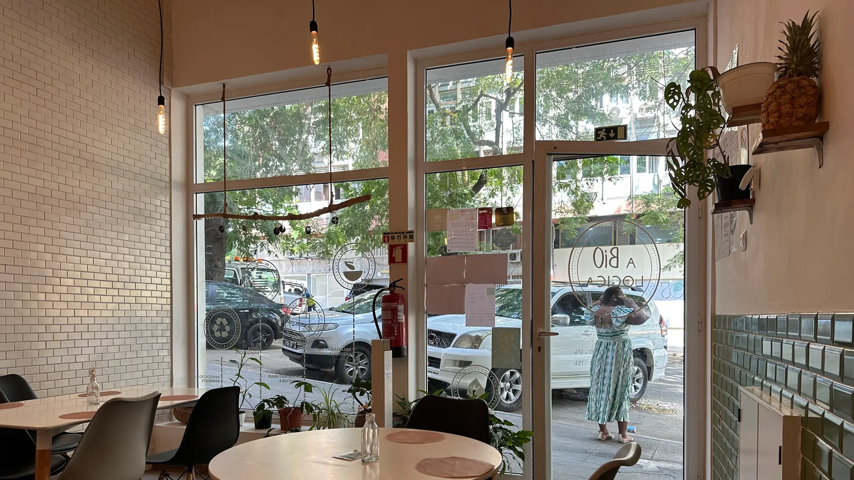 A Biológica restaurant in Luanda