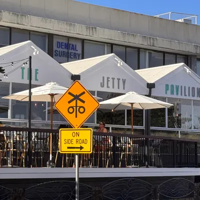 Jetty Pavilion - The Pav restaurant