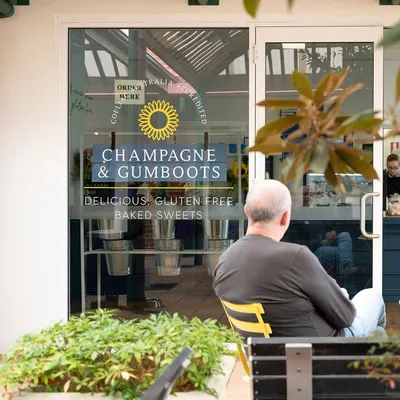 Champagne and Gumboots restaurant
