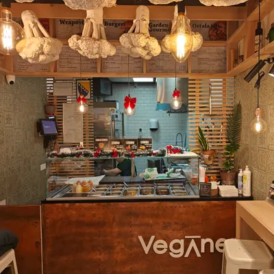 Veganer restaurant