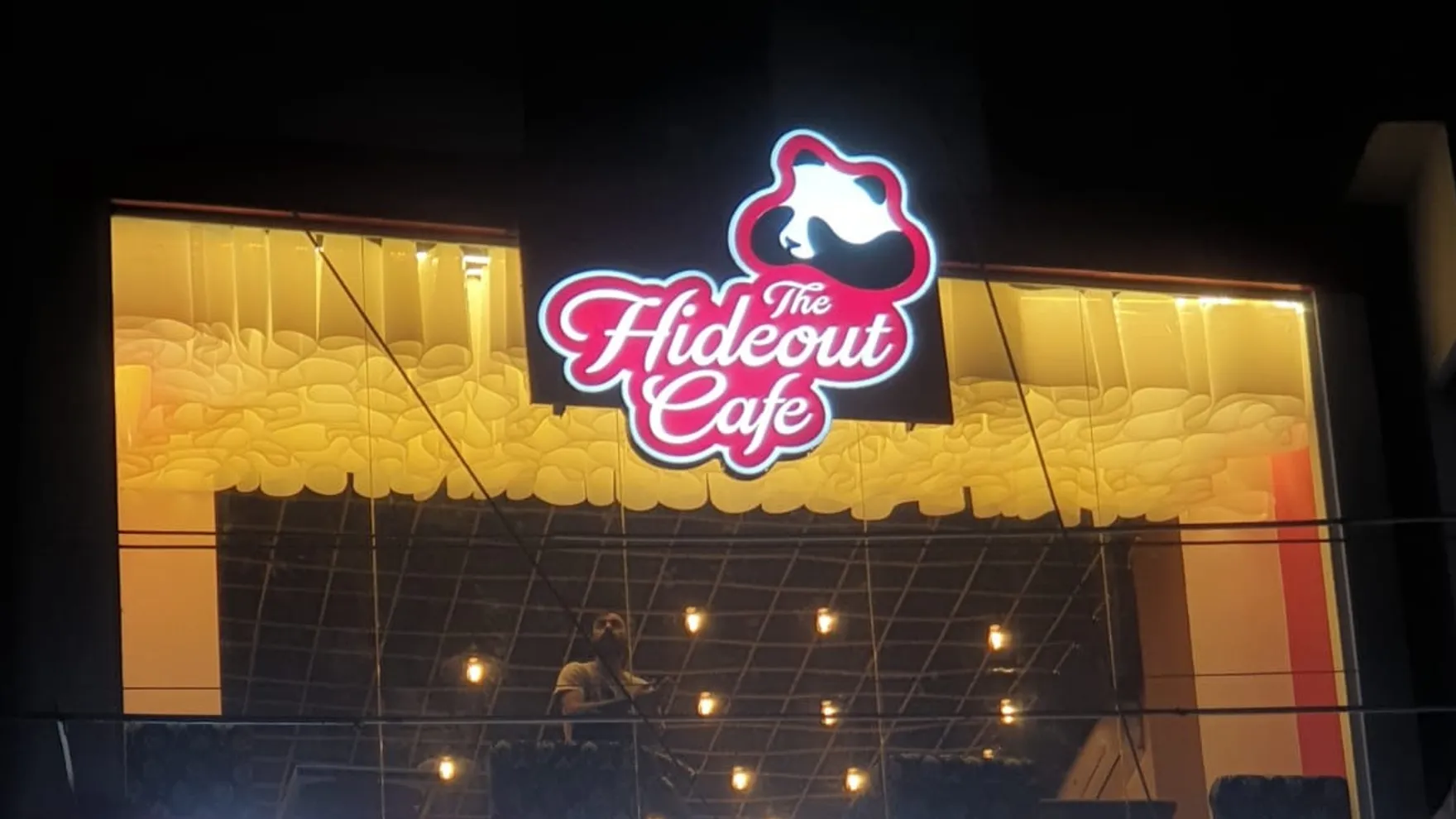 The Hideout Cafe restaurant in Opposite Side Of Islami Bank.