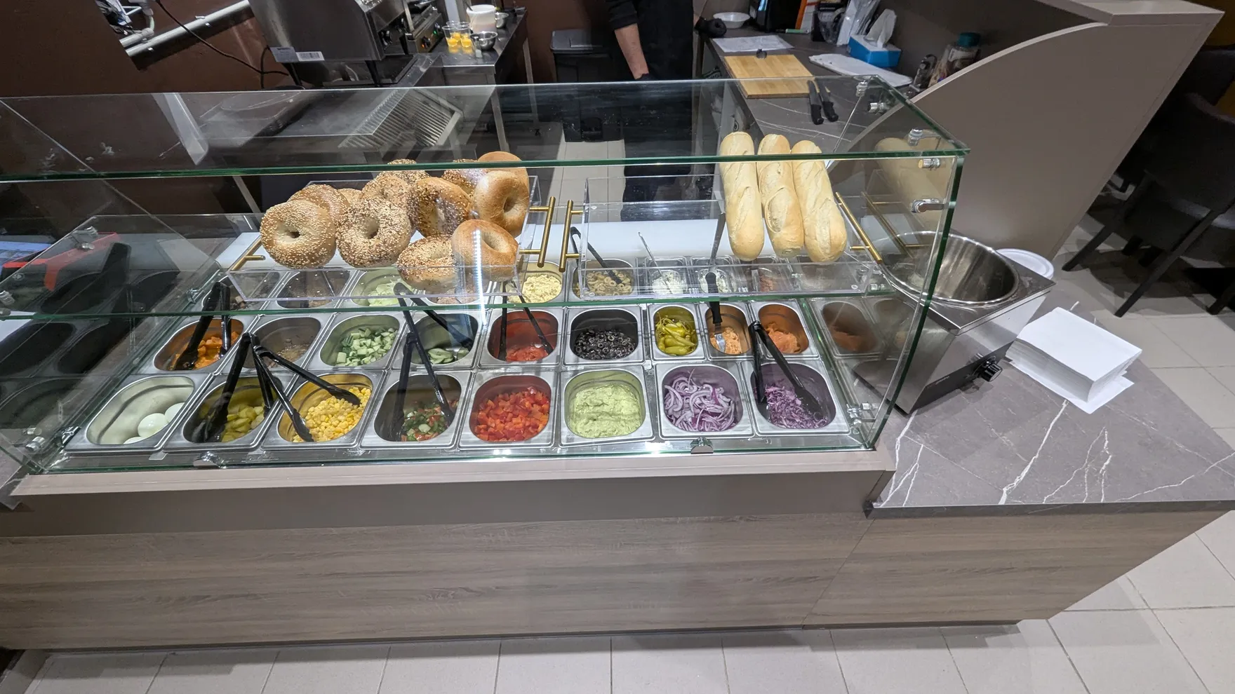 Antwerp Bagel restaurant in Charlottalei 9