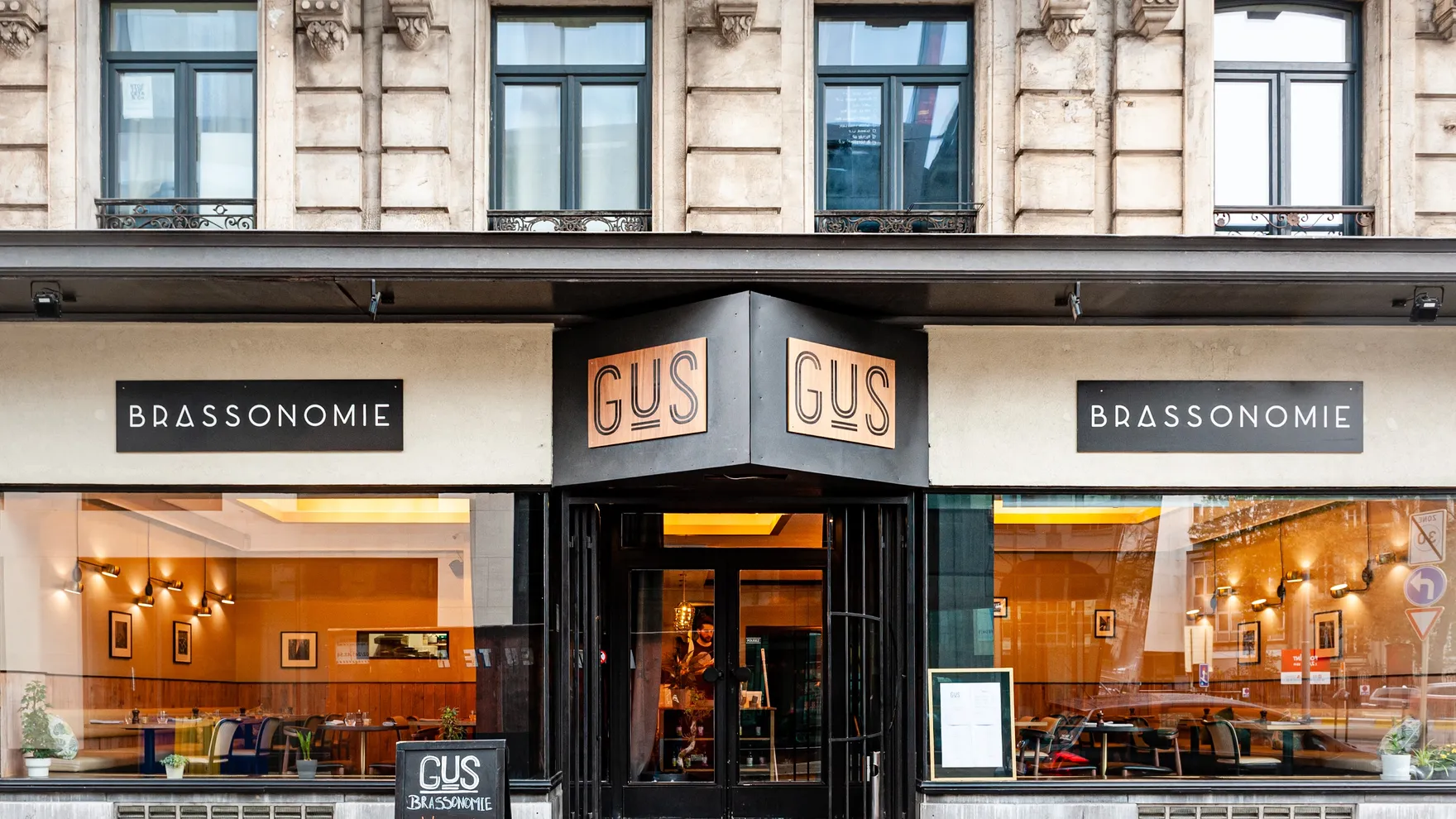 GUS restaurant in Rue des Cultes 36
