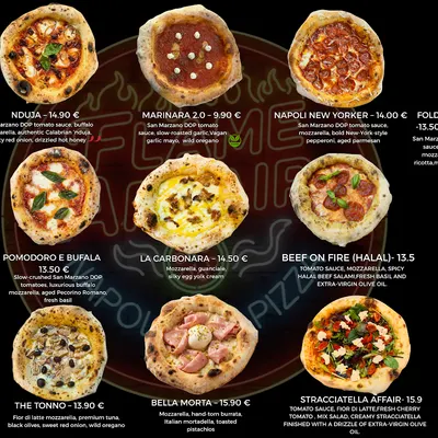 Flame Affair - Pizza Napoletana and Gluten free Panini restaurant