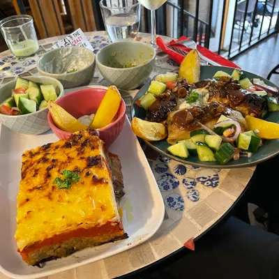 The crazy little Greek restaurant