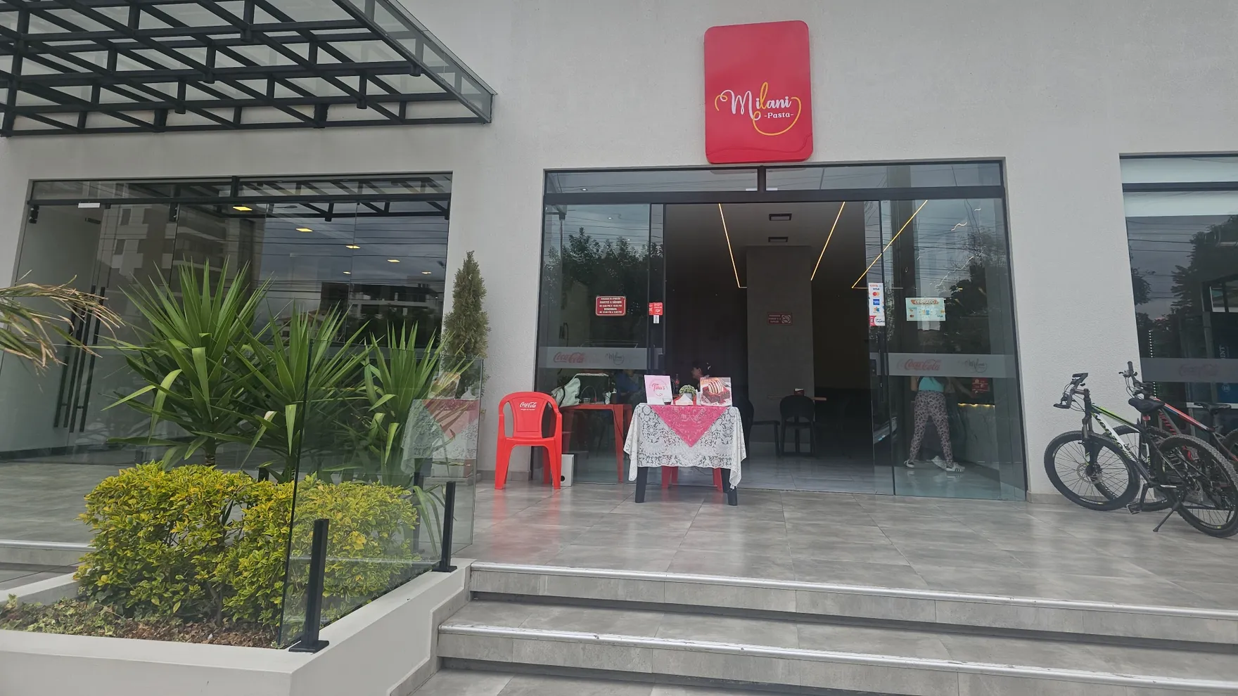 Milani Pasta restaurant in Cochabamba