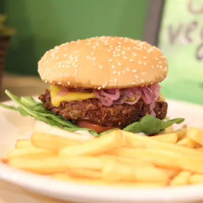 Floral Green Vegan restaurant