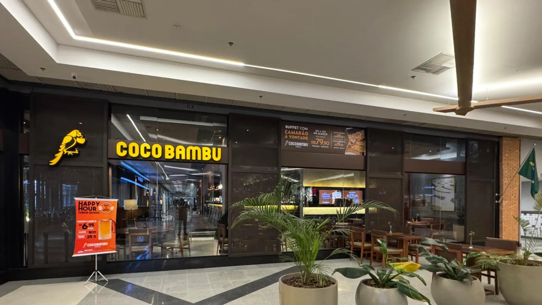Coco Bambu restaurant in Osasco - SP