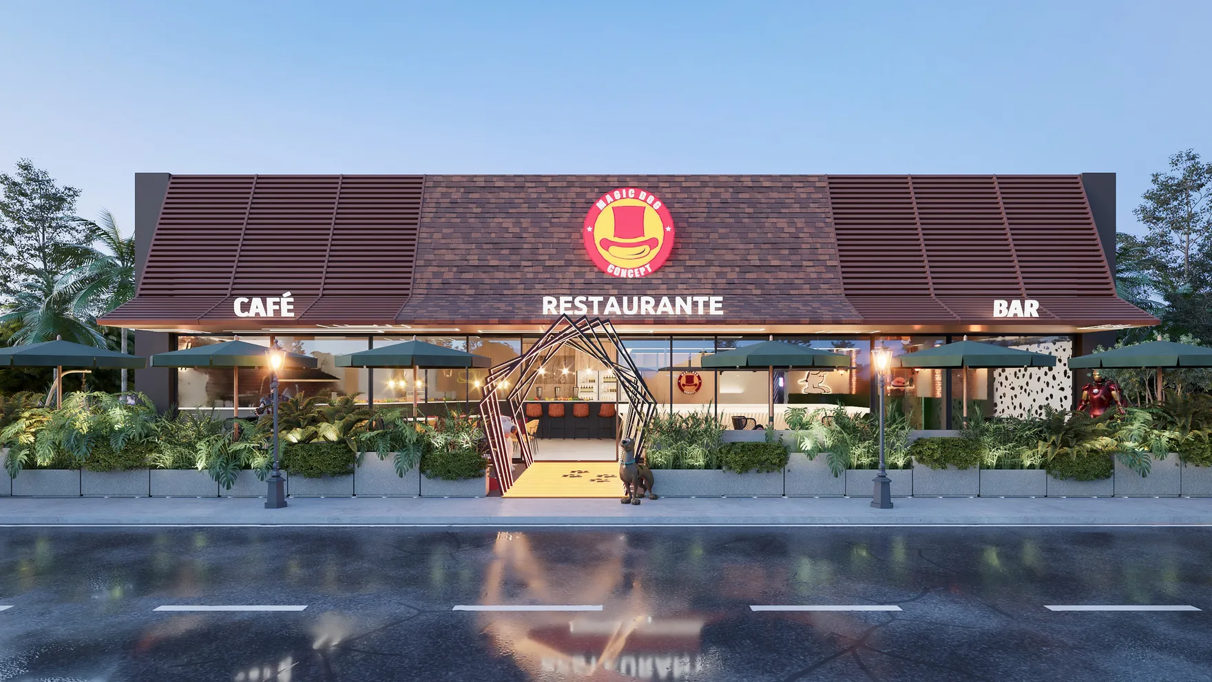 Magic Dog Concept restaurant in Osasco - SP