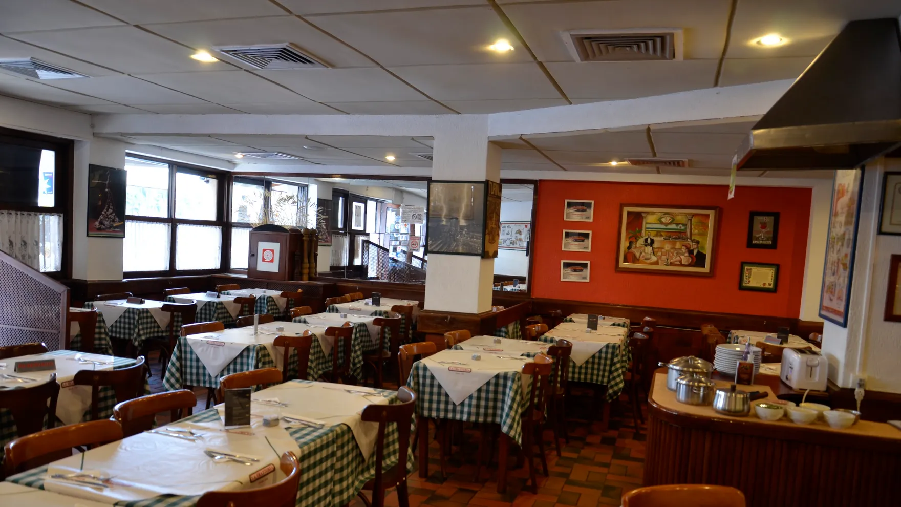 La Trattoria restaurant in Rio de Janeiro - RJ