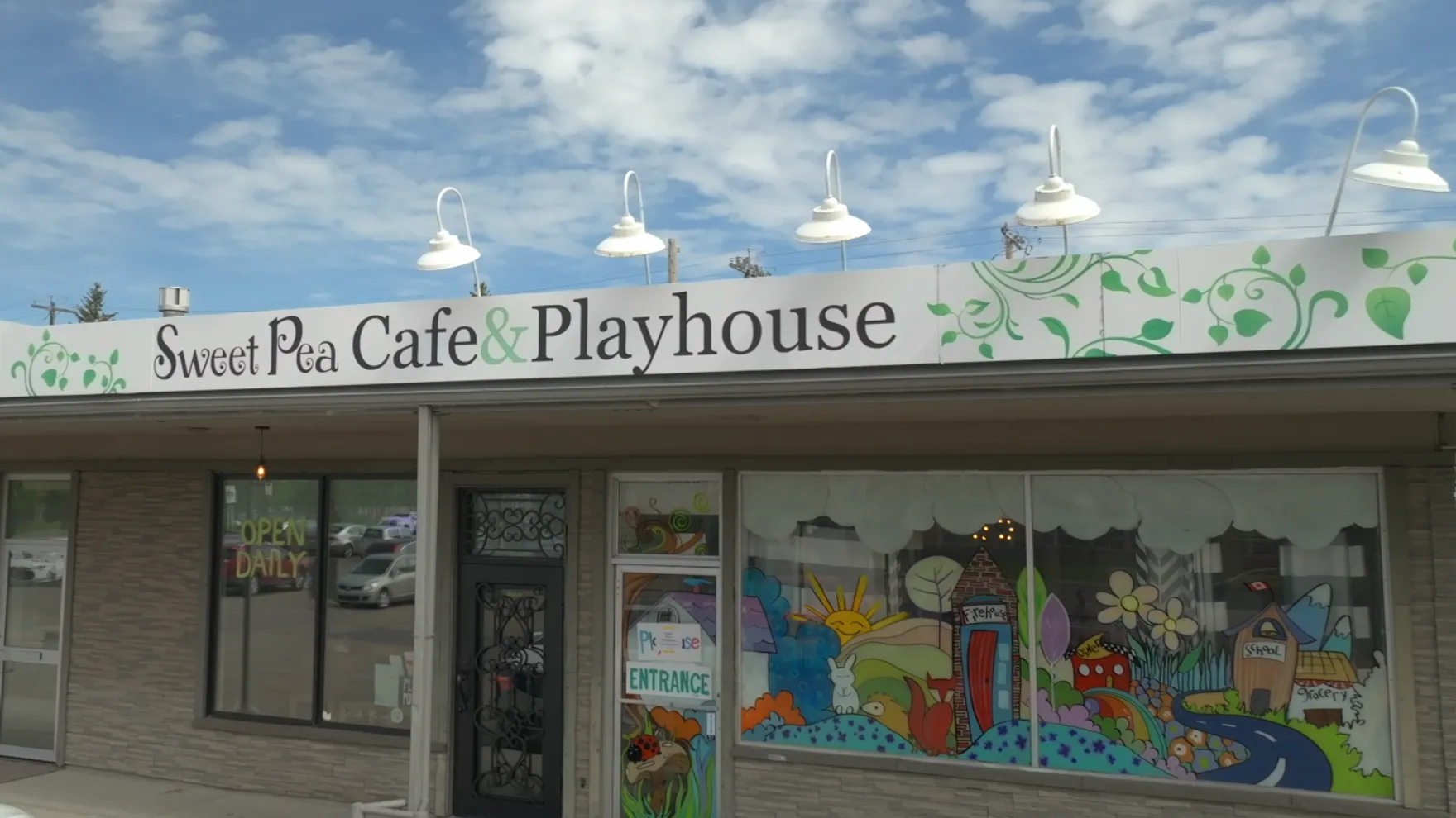 Sweet Pea Café & Playhouse restaurant in Edmonton
