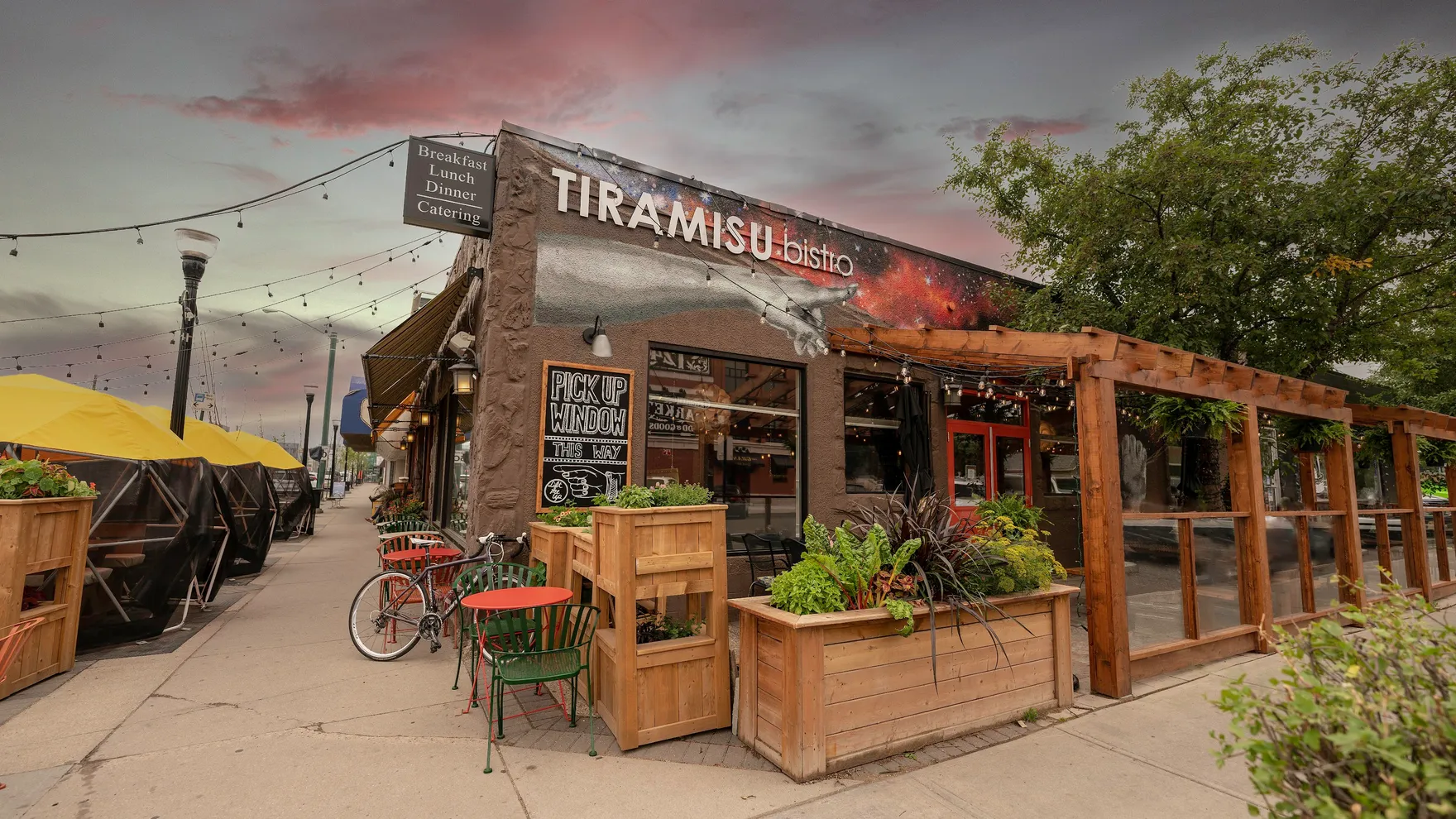 Tiramisu Bistro restaurant in Edmonton