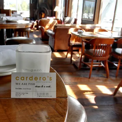 Cardero's Restaurant restaurant