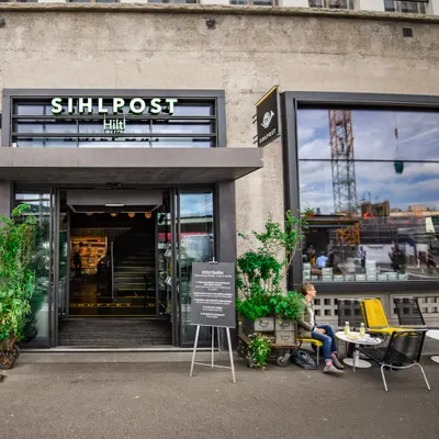 Hiltl Sihlpost restaurant
