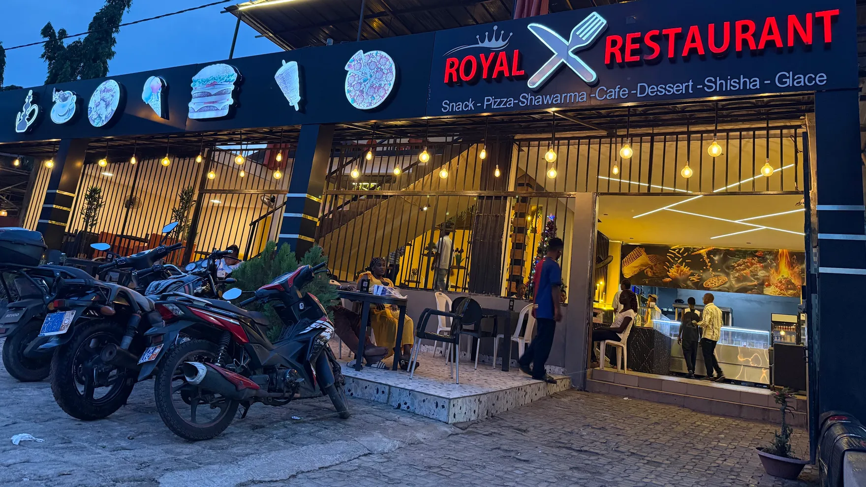 Royal restaurant Bouaké restaurant in Bouaké