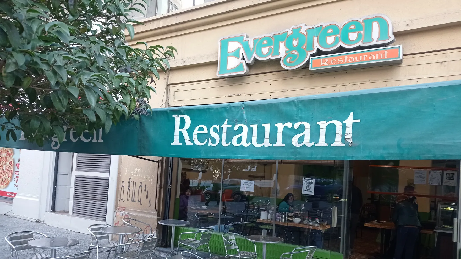 Restaurante Evergreen restaurant in 8330240 Santiago