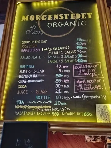 Menu photo 1 for Morgenstedet, by Cameron Rossi