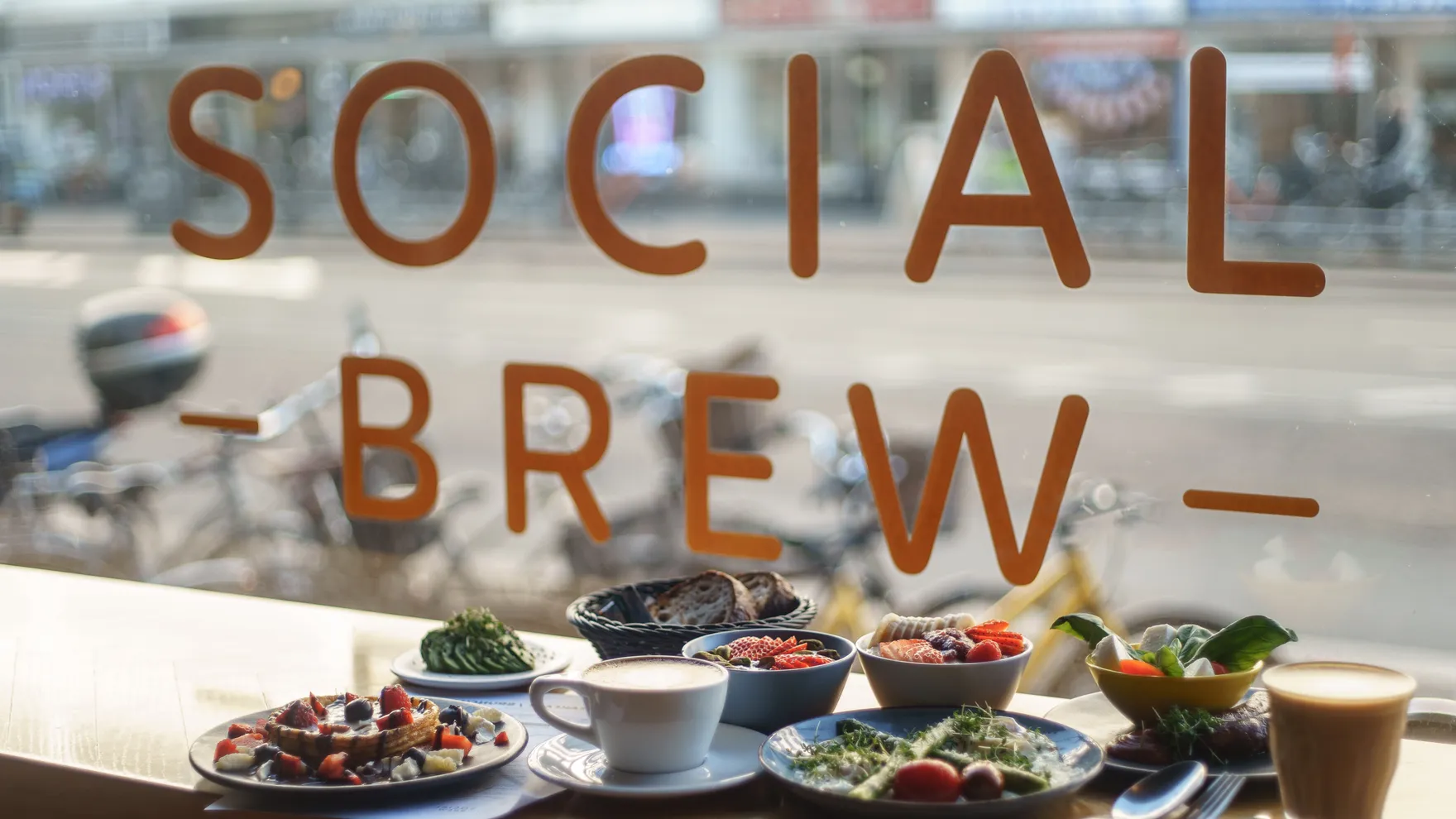 Social Brew restaurant in Vester Farimagsgade 3