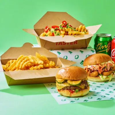 Dirty Vegan Burgers by Taster restaurant