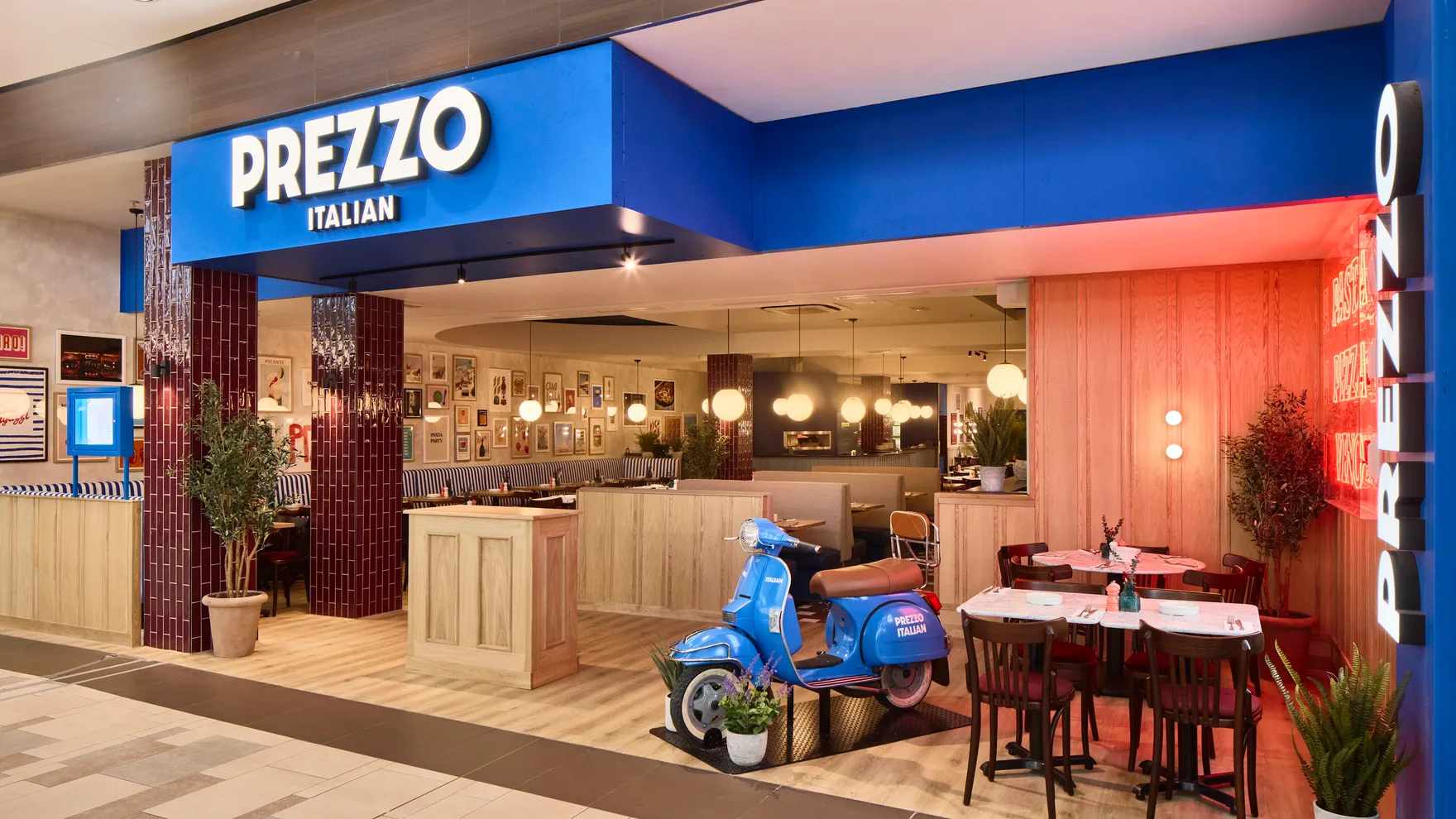 Prezzo Italian Restaurant Aberdeen Union Square Shopping Centre restaurant in Guild St