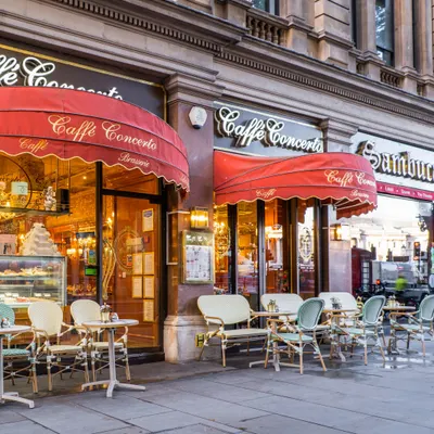 Caffè Concerto Northumberland Avenue restaurant