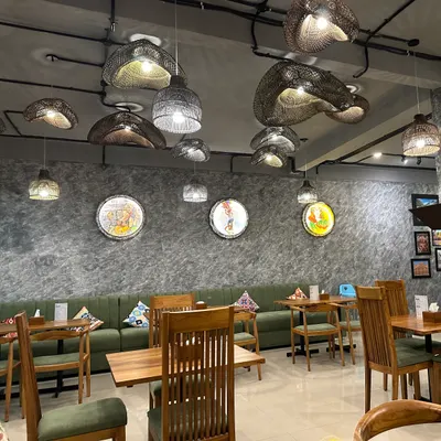 Namaskar Thali in Bali 100% Pure Vegetarian Indian Restaurant restaurant