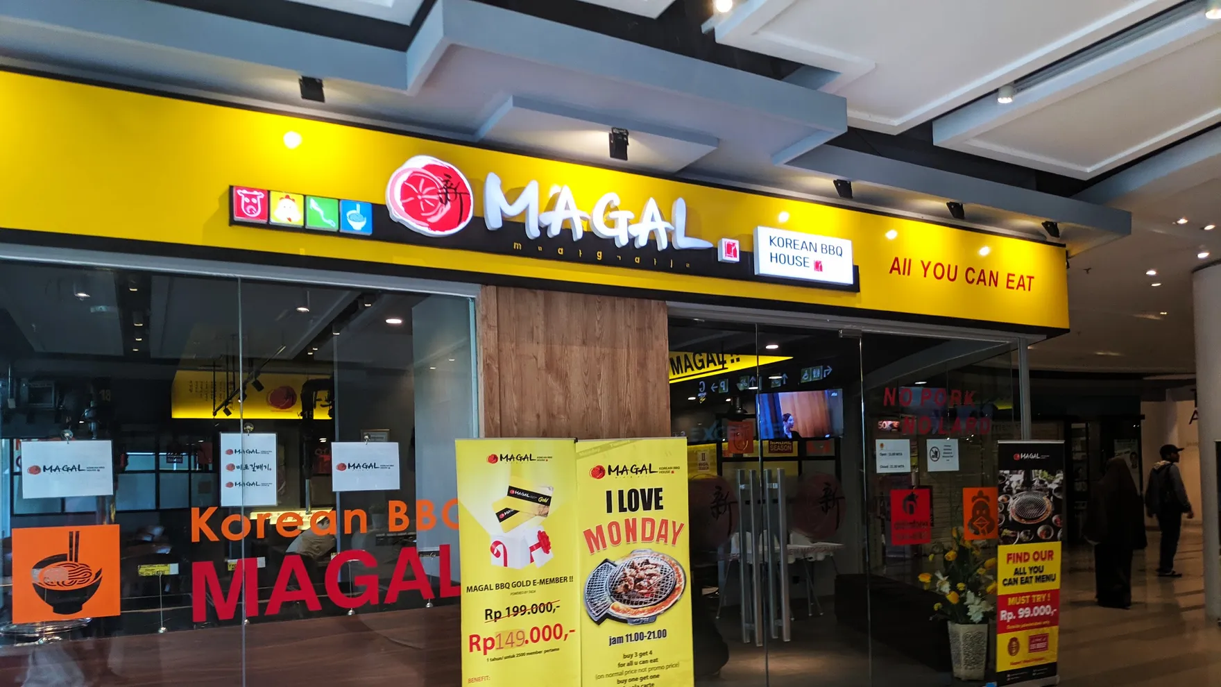 Magal Korean BBQ Balikpapan (Mapo Galmegi) restaurant in Balikpapan City