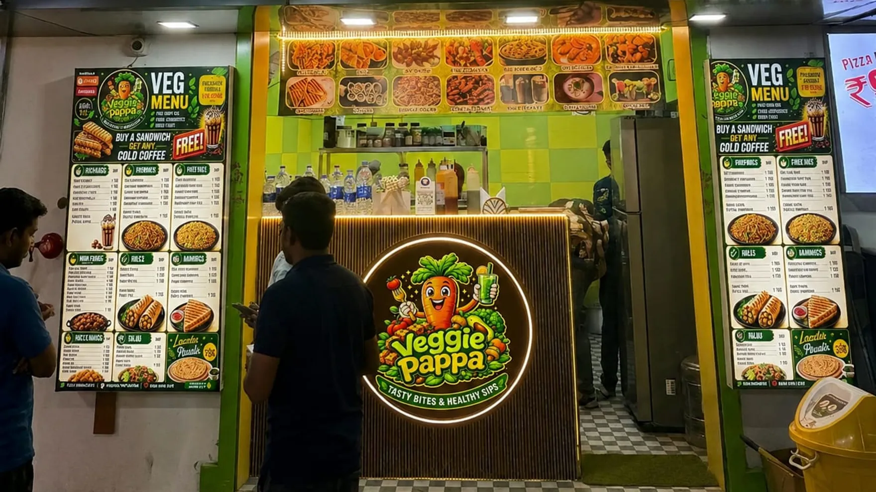 Veggie pappa restaurant in Bhubaneswar