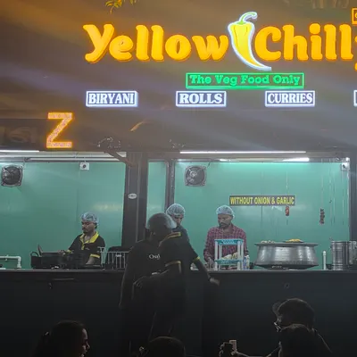 Yellow chillyz The veg food only restaurant
