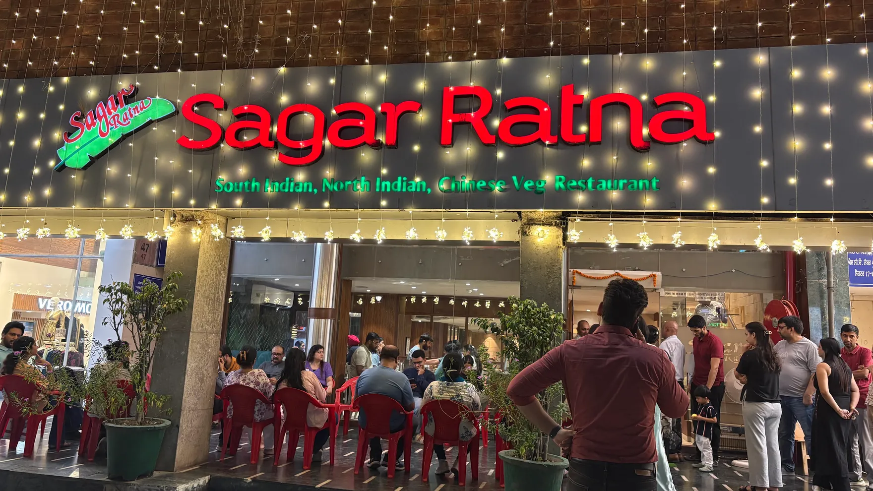 Sagar Ratna restaurant in Chandigarh