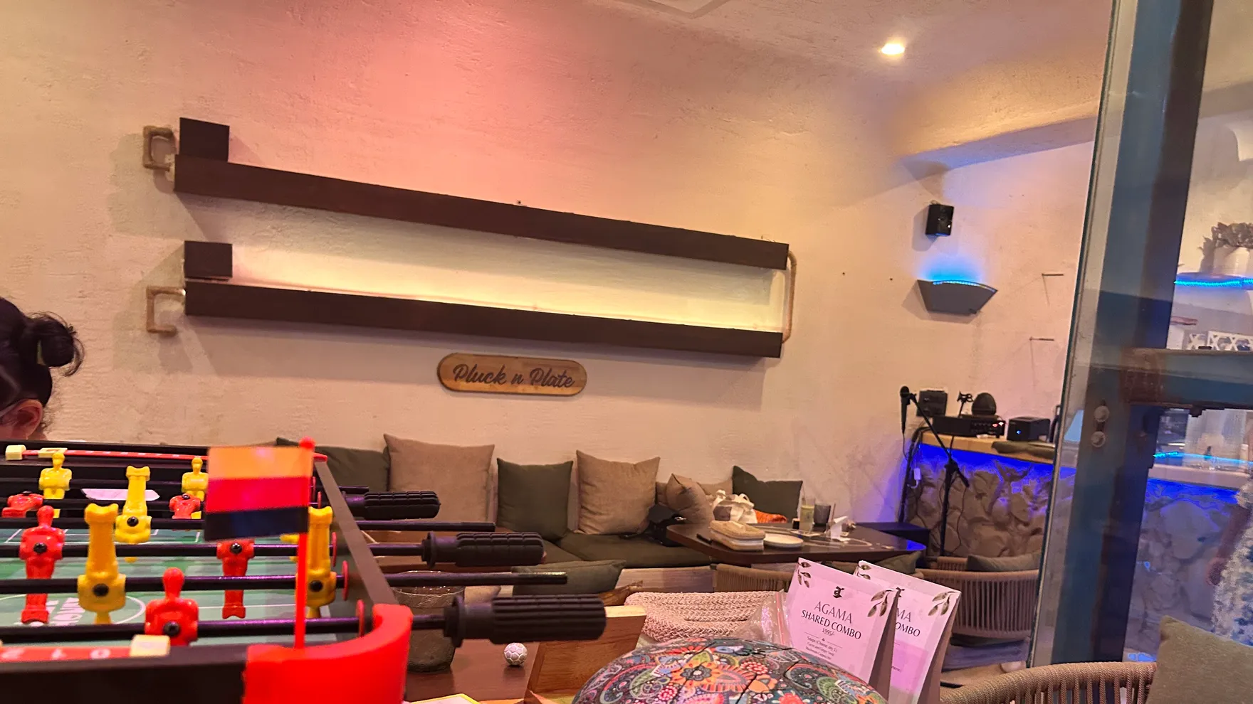 Agama Cafe restaurant in New Delhi