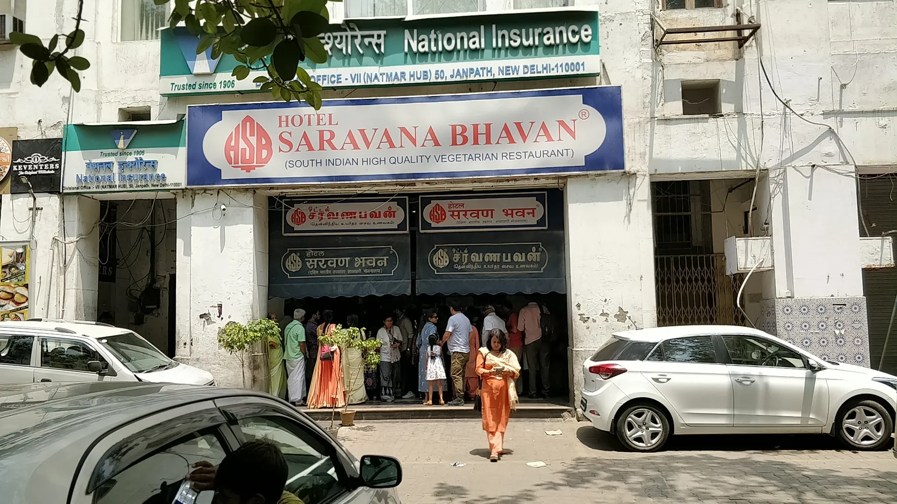 Saravana Bhavan restaurant in New Delhi