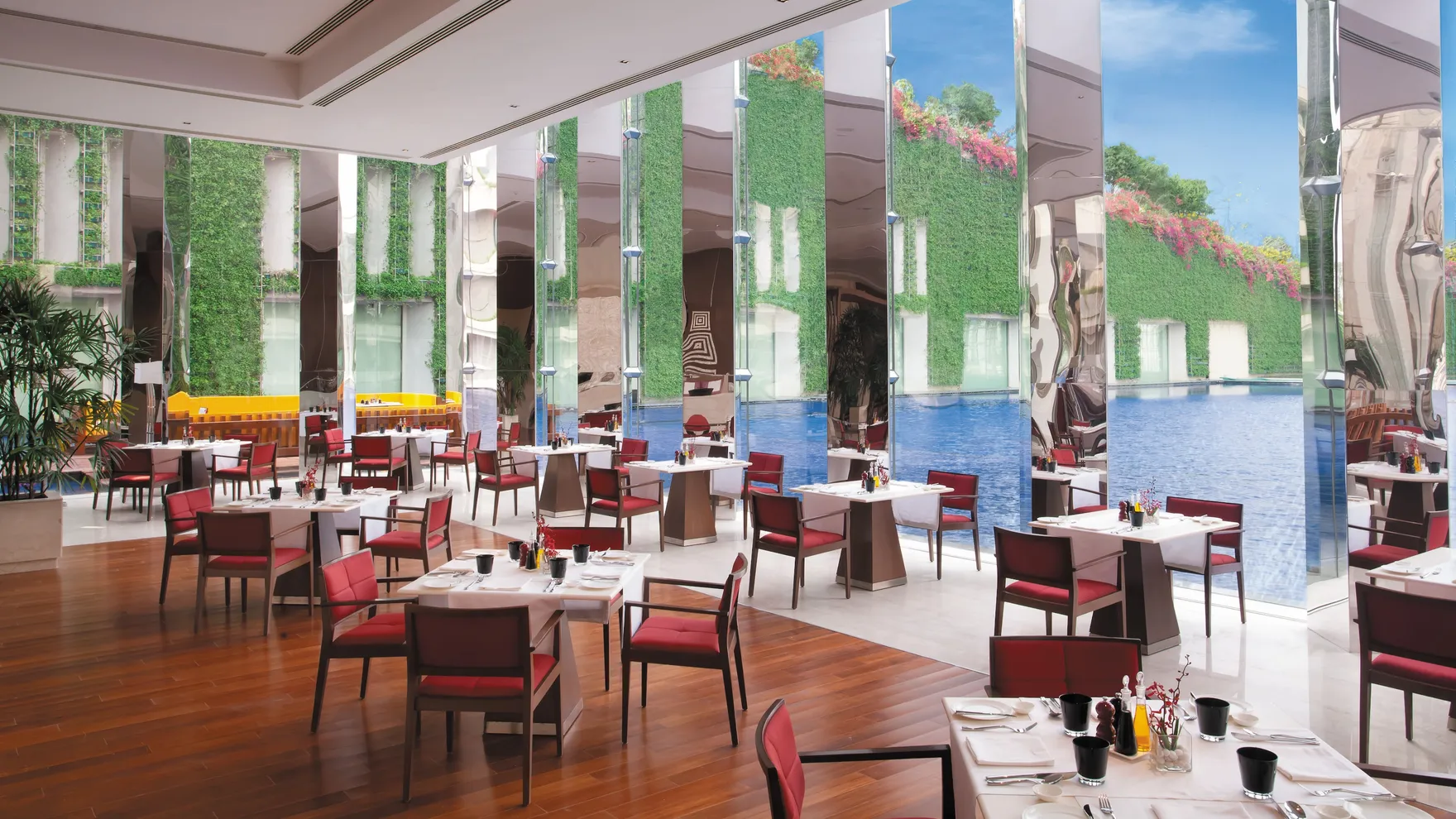 threesixtyone° restaurant in Gurugram