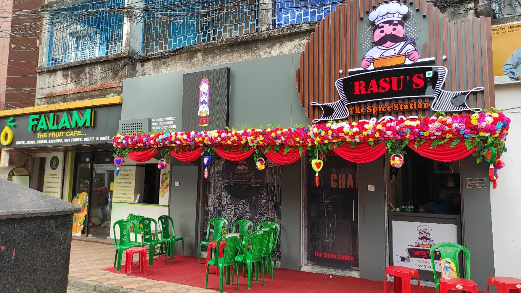 Rasu's The Spice Station pure veg restaurant in Kolkata