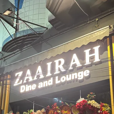 Zaairah Dine & Lounge restaurant