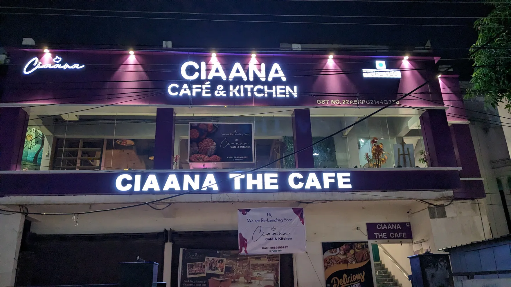 Ciaana Cafe and Kitchen restaurant in Raipur