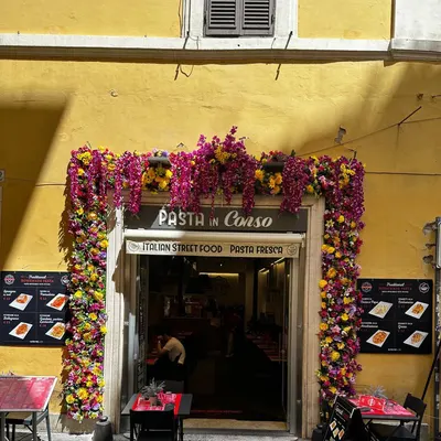 Pasta in Corso Pantheon restaurant