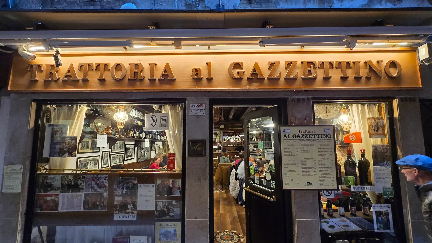 Trattoria Al Gazzettino restaurant in 4997