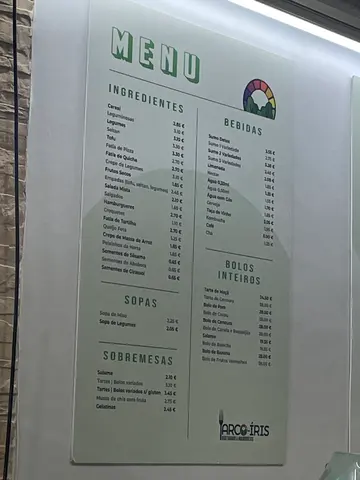 Menu photo 1 for Arco-Íris, by SRA