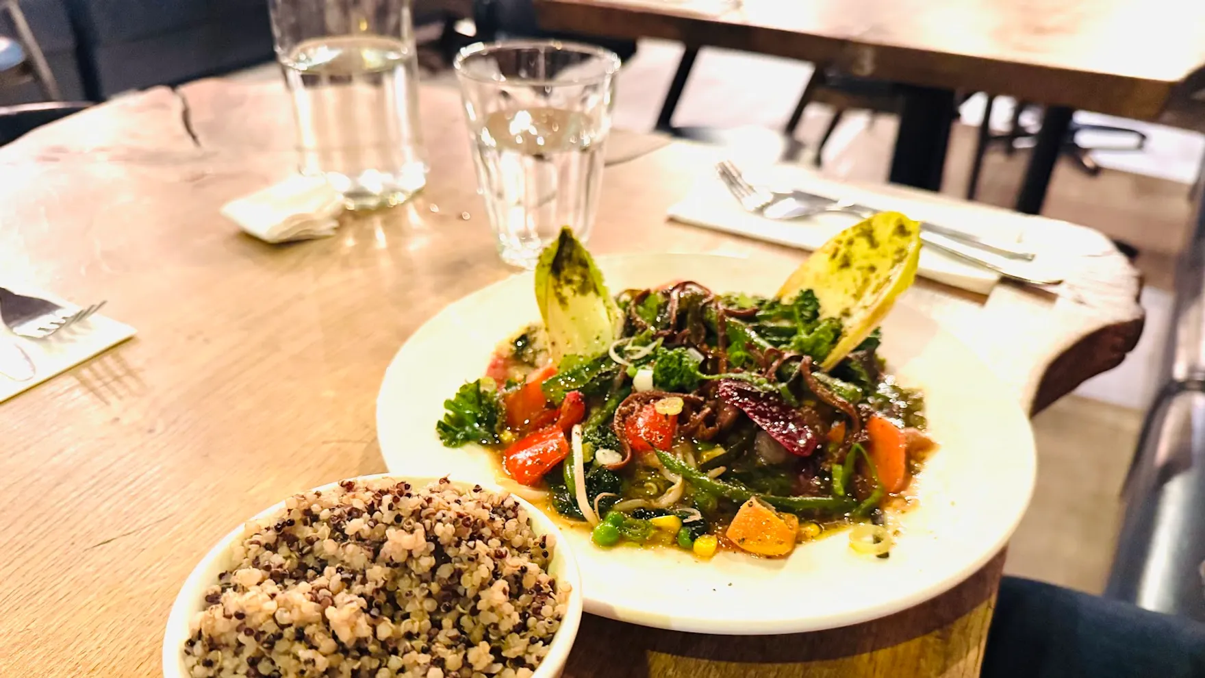 Vantra Vegan restaurant in London