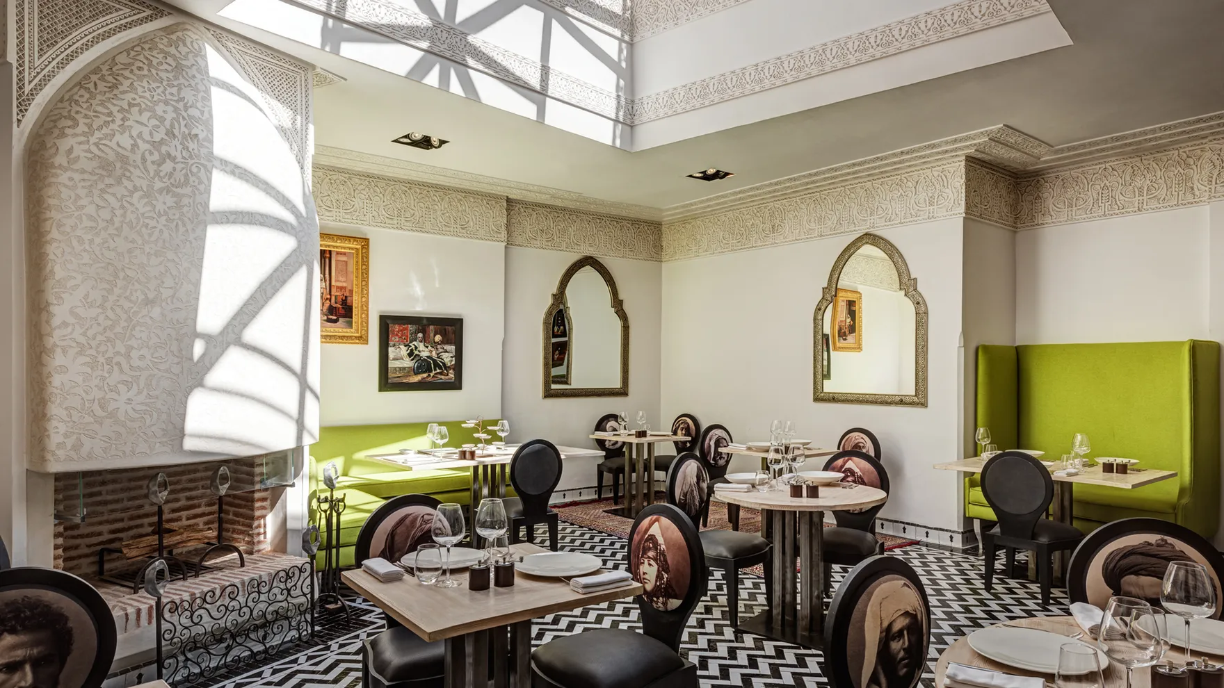Le Trou Au Mur Restaurant and Roof terrace restaurant in 39 Derb el Farnatchi، Marrakesh 40000摩洛哥