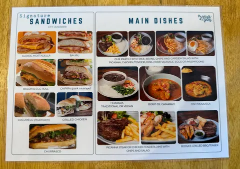 Menu photo 1 for Bossa Nova Café, by Mar Habbaby