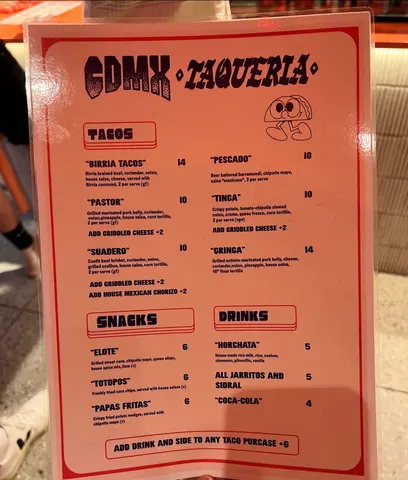 Menu photo 1 for CDMX Melbourne Central, by Imvickyxo