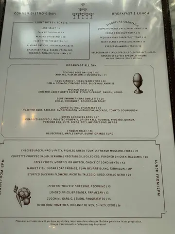 Menu photo 1 for Coupette, by Heche