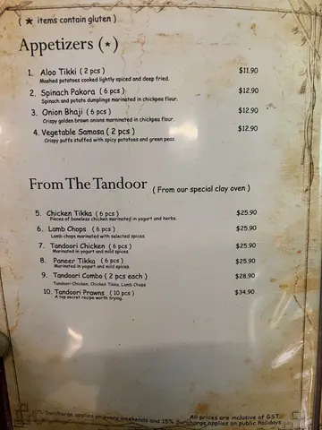 Menu photo 1 for Gourmet Curry Hut, by Gourmet Curry Hut
