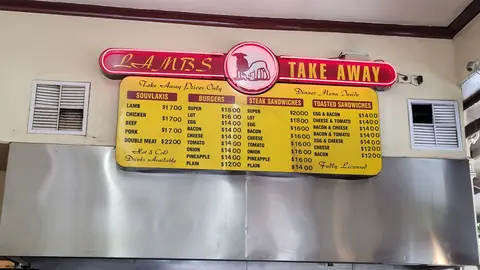 Menu photo 1 for Lambs on Lygon St, by James Mason