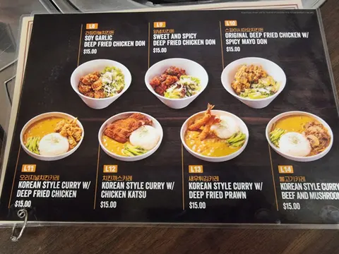 Menu photo 1 for Melbourne Dae Jang Geum Korean BBQ, by Vi Dang