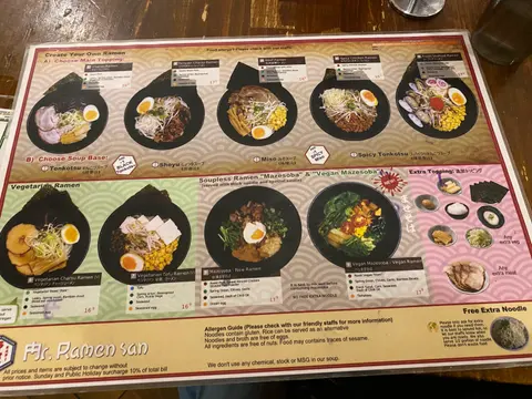 Menu photo 1 for Mr Ramen San, by Andrianna H
