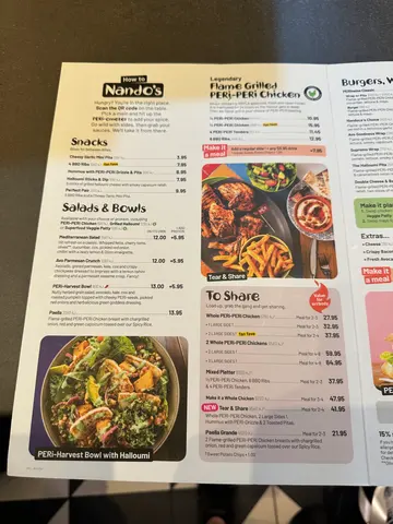 Menu photo 1 for Nando's Bourke Place, by Yesaya Natanael