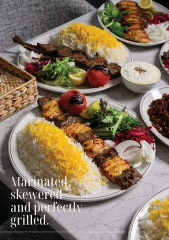 Menu photo 1 for Persian Kebab House Restaurant, by Persian Kebab House Restaurant